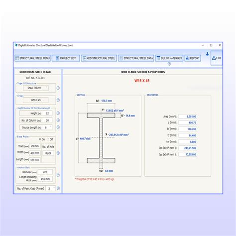 metal fabrication estimator|structural steel estimating programs.